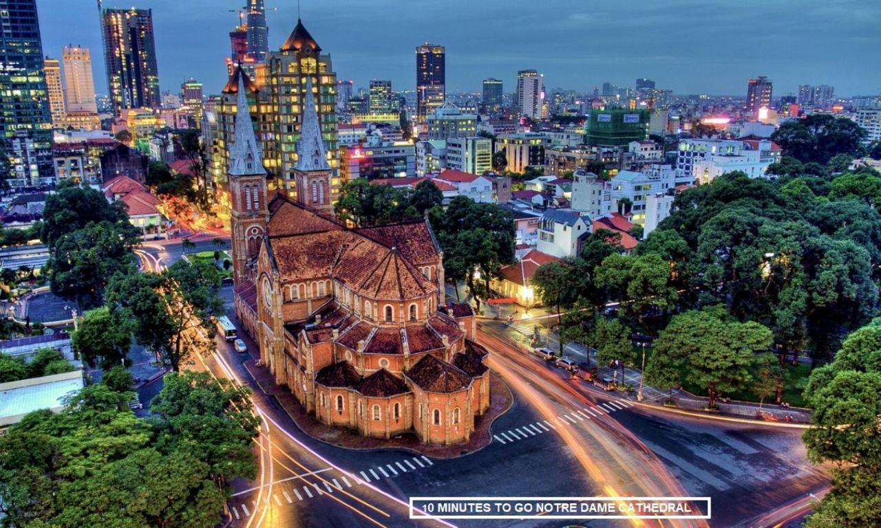A In Hotel Del Luna Ho Chi Minh-staden Exteriör bild
