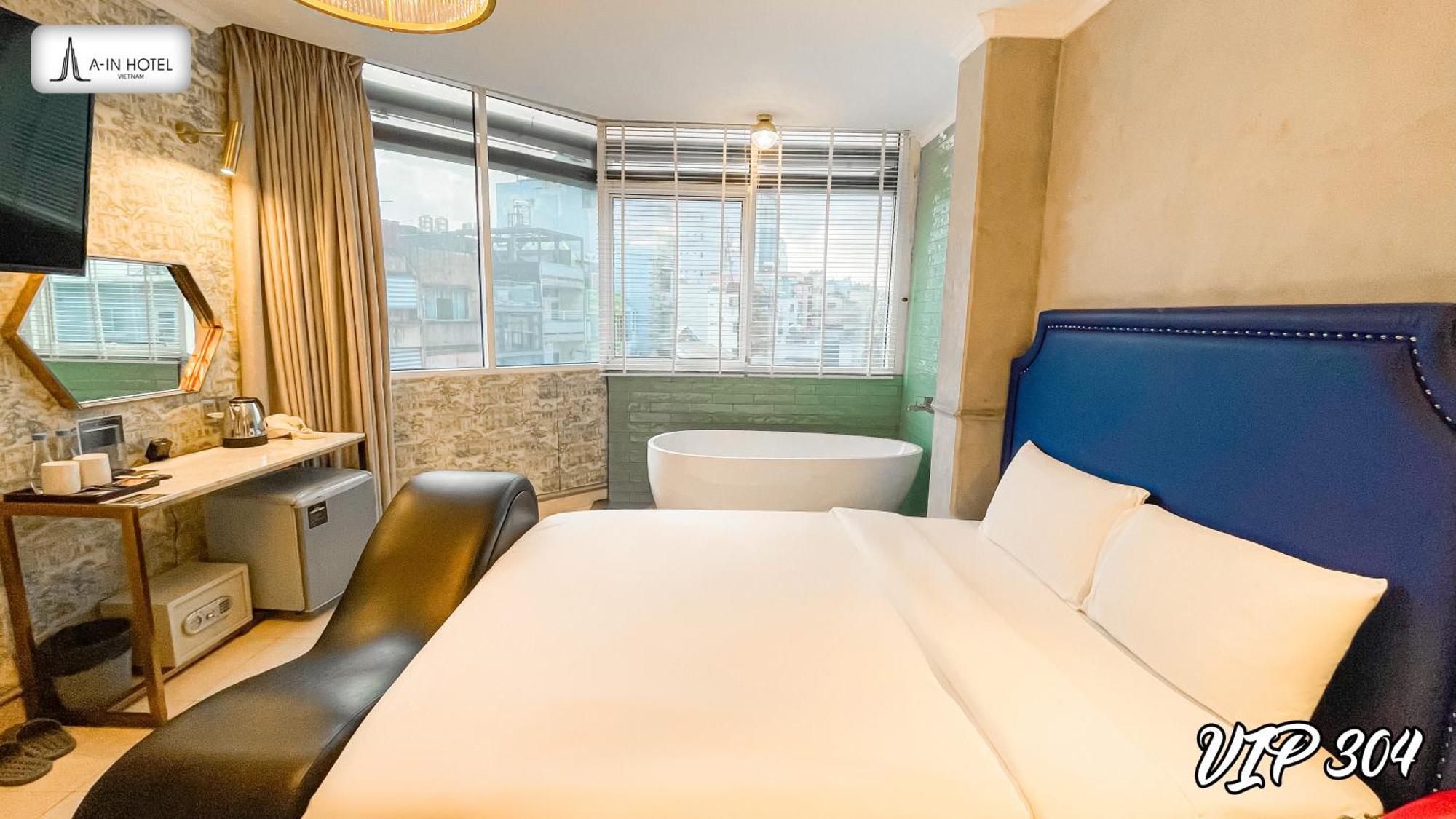 A In Hotel Del Luna Ho Chi Minh-staden Exteriör bild
