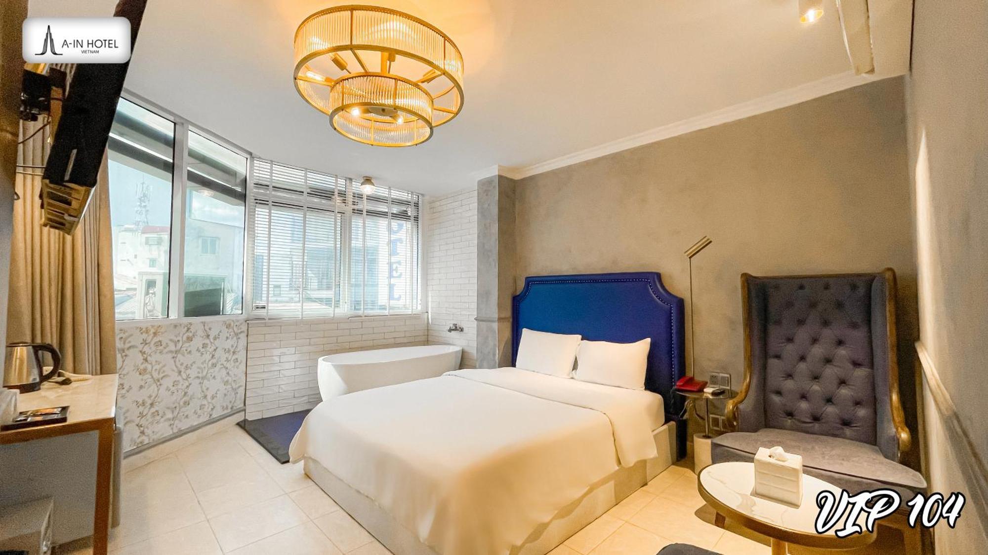 A In Hotel Del Luna Ho Chi Minh-staden Exteriör bild