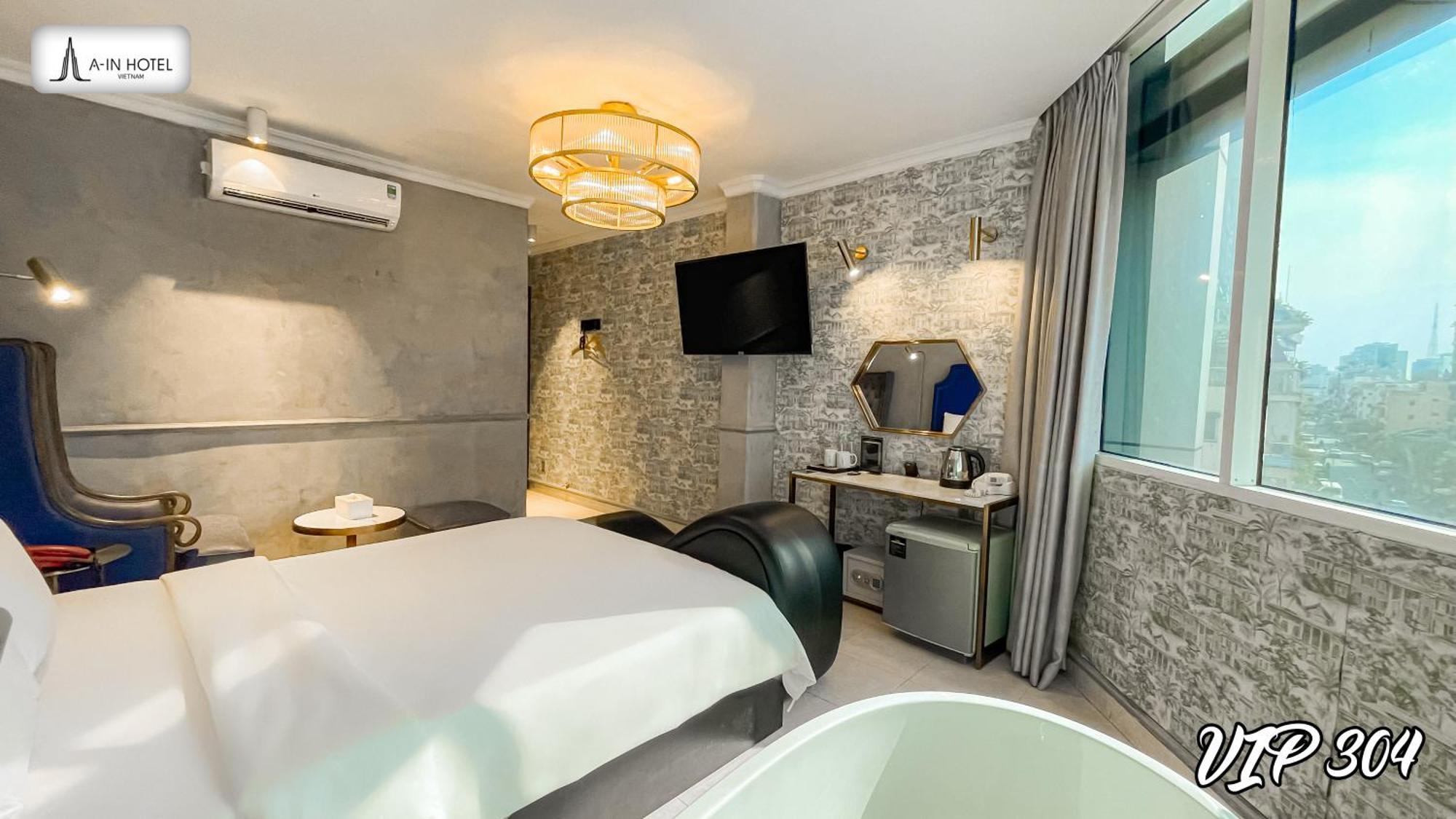 A In Hotel Del Luna Ho Chi Minh-staden Exteriör bild