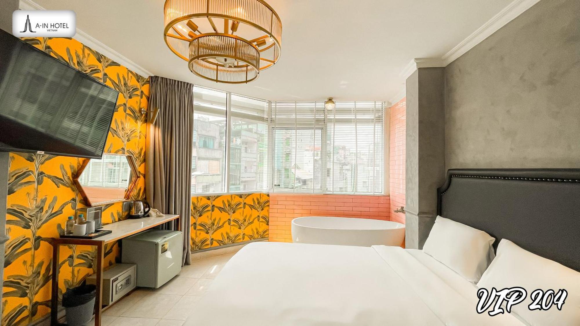 A In Hotel Del Luna Ho Chi Minh-staden Exteriör bild