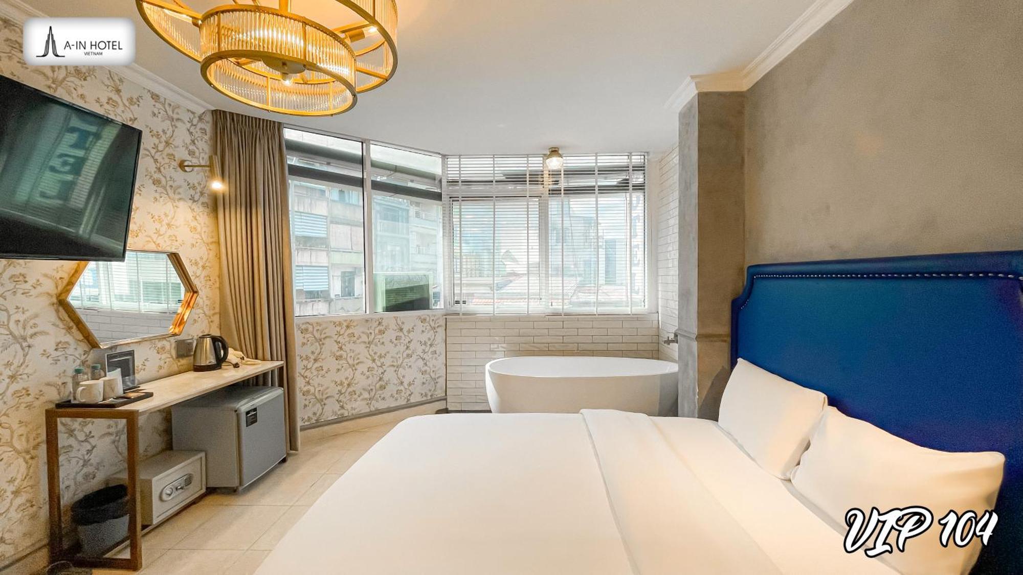 A In Hotel Del Luna Ho Chi Minh-staden Exteriör bild
