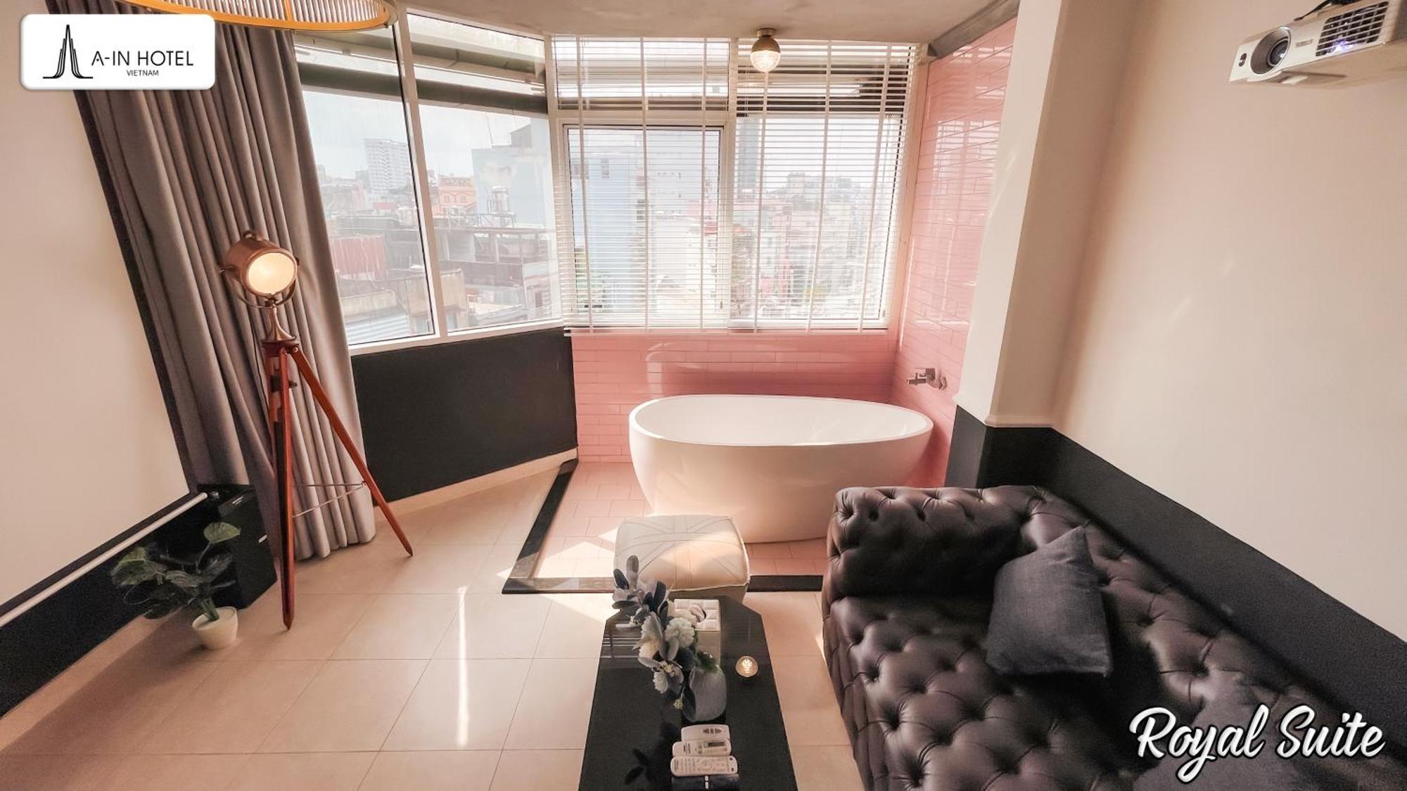 A In Hotel Del Luna Ho Chi Minh-staden Exteriör bild