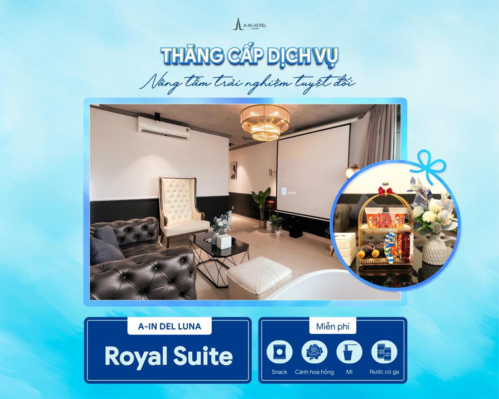 A In Hotel Del Luna Ho Chi Minh-staden Exteriör bild